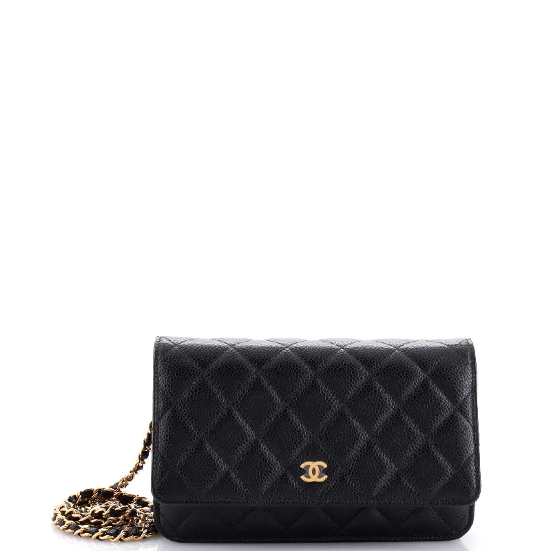 Chanel Limited Edition Handbag for CollectorsWallet on Chain Quilted Caviar