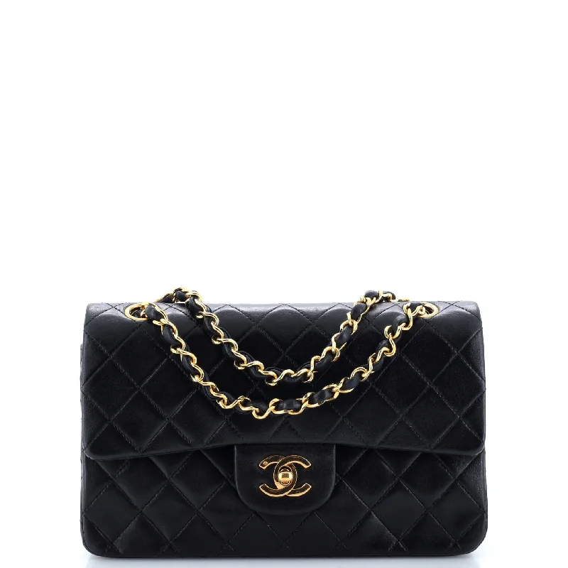 Chanel Limited Edition Handbag for CollectorsVintage Classic Double Flap Bag Quilted Lambskin Small