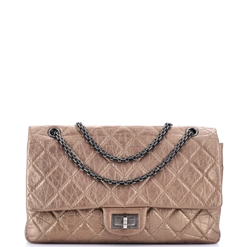 Chanel Luxury Handbag for High - End EventsReissue 2.55 Flap Bag Quilted Metallic Aged Calfskin 227